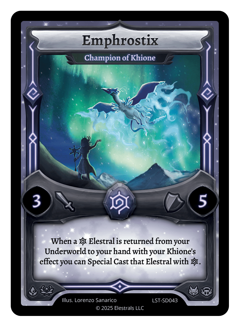 Emphrostix - Champion of Khione - LST-SD043